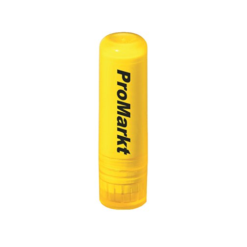 VitaLip® 'Premium' , gelb gefrostet, PS, 6,30cm (Höhe), Bild 1