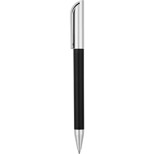 Kugelschreiber Sydney , Promo Effects, schwarz, Kunststoff, 14,00cm (Länge), Bild 3