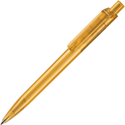 Kugelschreiber INSIDER TRANSPARENT , Ritter-Pen, mango-gelb, ABS-Kunststoff, 14,00cm (Länge), Bild 2