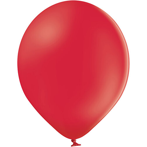 Standardluftballon Ohne Druck , rot, Naturkautschuk, , Bild 1