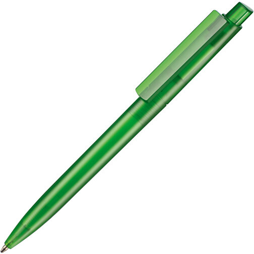 Kugelschreiber CREST FROZEN , Ritter-Pen, limonen-grün-TR/FR, ABS-Kunststoff, 14,90cm (Länge), Bild 2