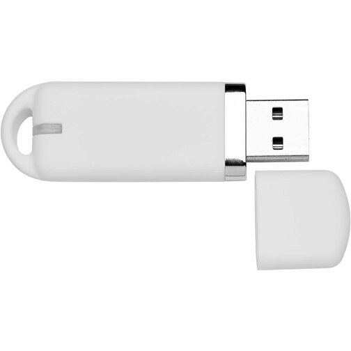 USB-Stick Focus Matt 2.0 4GB , Promo Effects MB , weiss MB , 4 GB , Kunststoff MB , 3 - 10 MB/s MB , , Bild 3