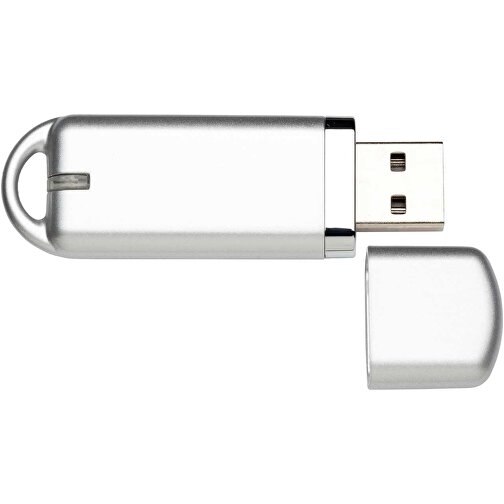 USB-Stick Focus Glänzend 2.0 8GB , Promo Effects MB , silber MB , 8 GB , Kunststoff MB , 3 - 10 MB/s MB , , Bild 3