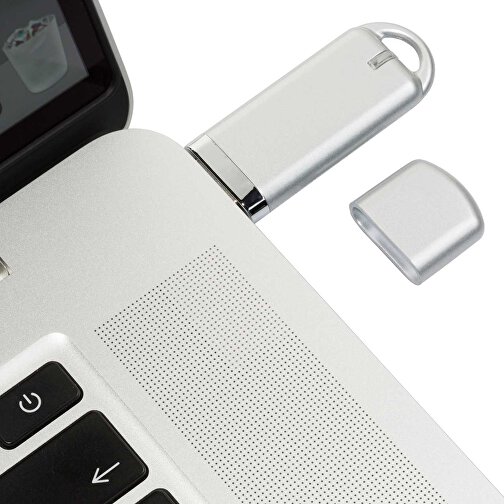 USB-Stick Focus Glänzend 3.0 8GB , Promo Effects MB , silber MB , 8 GB , Kunststoff MB , 10 - 45 MB/s MB , , Bild 4