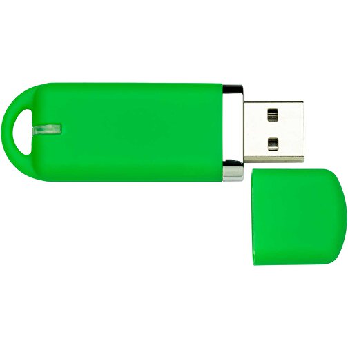 USB-Stick Focus Matt 3.0 8GB , Promo Effects MB , grün MB , 8 GB , Kunststoff MB , 10 - 45 MB/s MB , , Bild 3