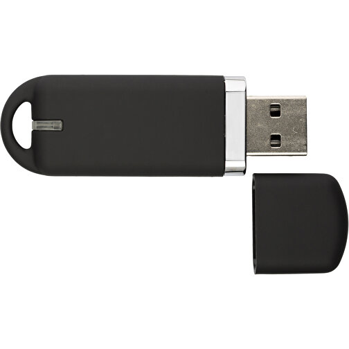 USB-Stick Focus Matt 2.0 4GB , Promo Effects MB , schwarz MB , 4 GB , Kunststoff MB , 3 - 10 MB/s MB , , Bild 3