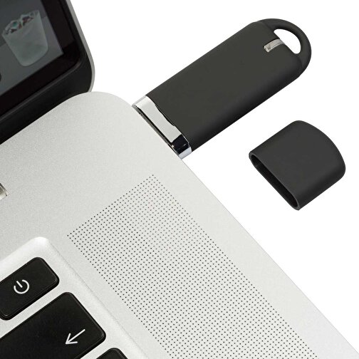 USB-Stick Focus Matt 2.0 4GB , Promo Effects MB , schwarz MB , 4 GB , Kunststoff MB , 3 - 10 MB/s MB , , Bild 4