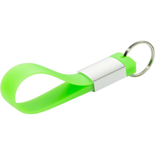 USB-Stick Schlaufe 2.0 1GB , Promo Effects MB , grün MB , 1 GB , Kunststoff MB , 3 - 10 MB/s MB , 12,10cm x 1,65cm (Länge x Breite), Bild 1