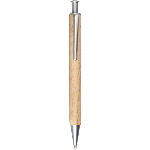 Kugelschreiber Toronto , braun, Kupfer, Plastik, Messing, Buchenholz, , Bild 1