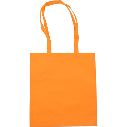 Einkaufstasche Aus Non-Woven Talisa , orange, Non-woven 80 g/m2, Polypropyleen, 37,00cm x 0,20cm x 40,50cm (Länge x Höhe x Breite), Bild 1
