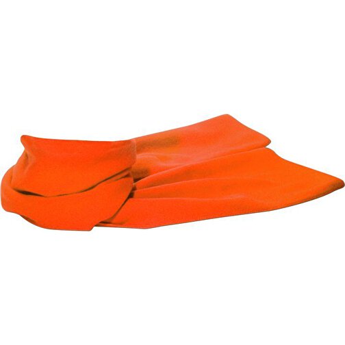 Fleece-Schal Aus Polyester-Fleece Maddison , orange, Fleece 200 GSM, 150,00cm x 0,10cm x 25,00cm (Länge x Höhe x Breite), Bild 2