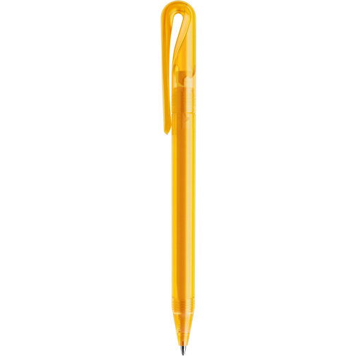Prodir DS1 TFF Twist Kugelschreiber , Prodir, gelb, Kunststoff, 14,10cm x 1,40cm (Länge x Breite), Bild 2