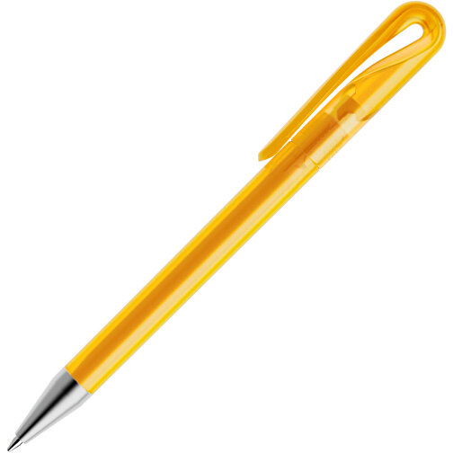 Prodir DS1 TFS Twist Kugelschreiber , Prodir, gelb, Kunststoff/Metall, 14,10cm x 1,40cm (Länge x Breite), Bild 4