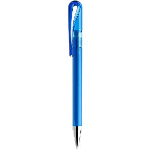 Prodir DS1 TTC Twist Kugelschreiber , Prodir, himmelblau, Kunststoff/Metall, 14,10cm x 1,40cm (Länge x Breite), Bild 2