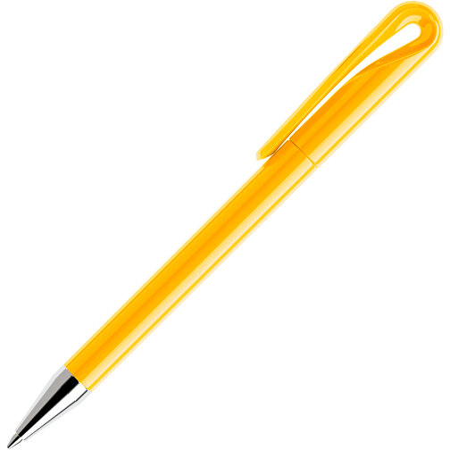 Prodir DS1 TPC Twist Kugelschreiber , Prodir, gelb, Kunststoff/Metall, 14,10cm x 1,40cm (Länge x Breite), Bild 4