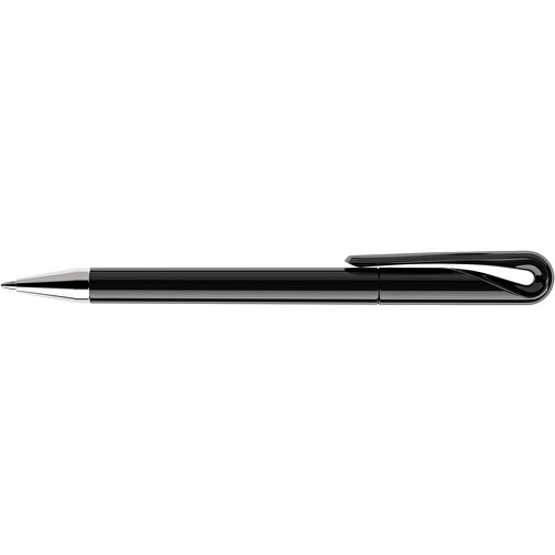 Prodir DS1 TPC Twist Kugelschreiber , Prodir, schwarz, Kunststoff/Metall, 14,10cm x 1,40cm (Länge x Breite), Bild 5
