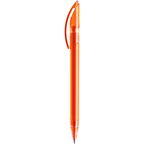 Prodir DS3 TTT Twist Kugelschreiber , Prodir, orange, Kunststoff, 13,80cm x 1,50cm (Länge x Breite), Bild 2