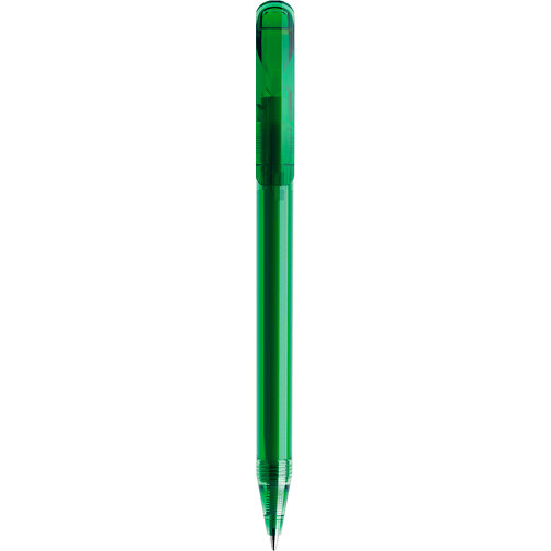 Prodir DS3 TTT Twist Kugelschreiber , Prodir, dunkelgrün, Kunststoff, 13,80cm x 1,50cm (Länge x Breite), Bild 1