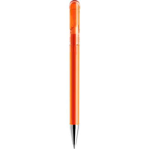 Prodir DS3 TTC Twist Kugelschreiber , Prodir, orange, Kunststoff/Metall, 13,80cm x 1,50cm (Länge x Breite), Bild 3