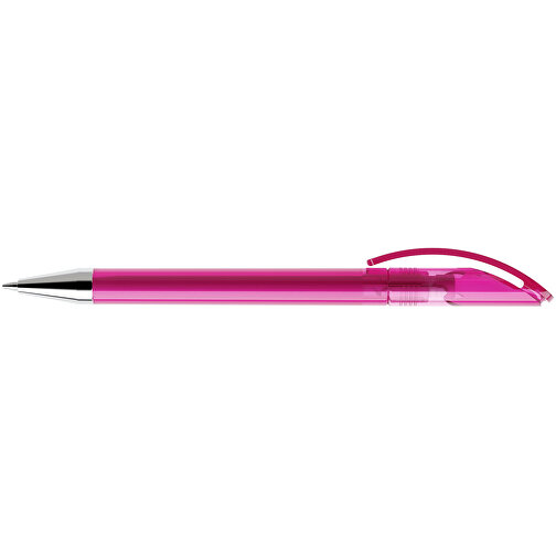 Prodir DS3 TTC Twist Kugelschreiber , Prodir, pink, Kunststoff/Metall, 13,80cm x 1,50cm (Länge x Breite), Bild 5