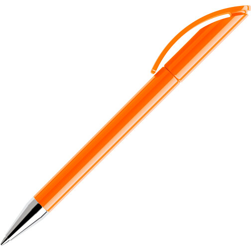 Prodir DS3 TPC Twist Kugelschreiber , Prodir, orange, Kunststoff/Metall, 13,80cm x 1,50cm (Länge x Breite), Bild 4