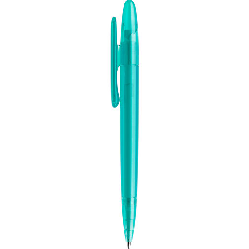 Prodir DS5 TFF Twist Kugelschreiber , Prodir, aqua, Kunststoff, 14,30cm x 1,60cm (Länge x Breite), Bild 2