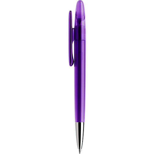 Prodir DS5 TTC Twist Kugelschreiber , Prodir, violett, Kunststoff/Metall, 14,30cm x 1,60cm (Länge x Breite), Bild 2