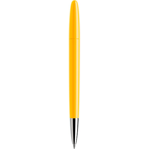 Prodir DS5 TPC Twist Kugelschreiber , Prodir, gelb, Kunststoff/Metall, 14,30cm x 1,60cm (Länge x Breite), Bild 3