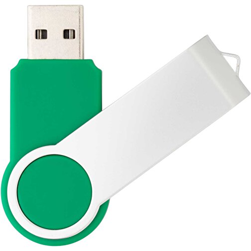USB-Stick Swing Round 2.0 2GB , Promo Effects MB , grün MB , 2 GB , Kunststoff MB , 3 - 10 MB/s MB , , Bild 1