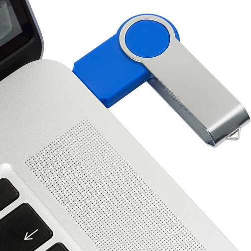 USB-Stick Swing Round 2.0 8GB , Promo Effects MB , blau MB , 8 GB , Kunststoff MB , 3 - 10 MB/s MB , , Bild 3