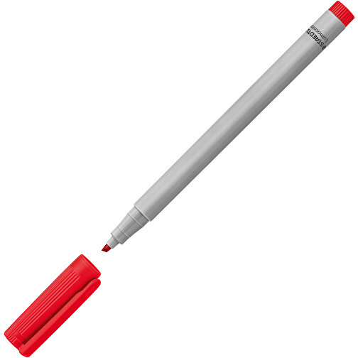STAEDTLER Lumocolor Non-permanent B , Staedtler, rot, Kunststoff, 14,10cm x 0,90cm x 0,90cm (Länge x Höhe x Breite), Bild 2
