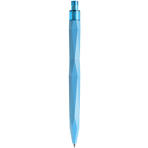 Prodir QS20 PRT Push Kugelschreiber , Prodir, cyanblau, Kunststoff, 14,10cm x 1,60cm (Länge x Breite), Bild 3