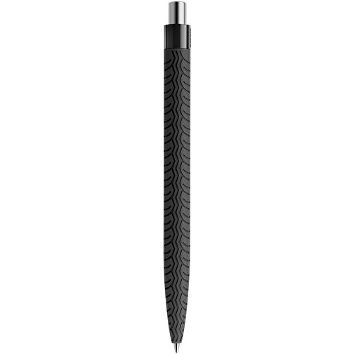 Prodir QS03 PRP Push Kugelschreiber , Prodir, schwarz/silber, Kunststoff/Metall, 14,10cm x 1,60cm (Länge x Breite), Bild 3