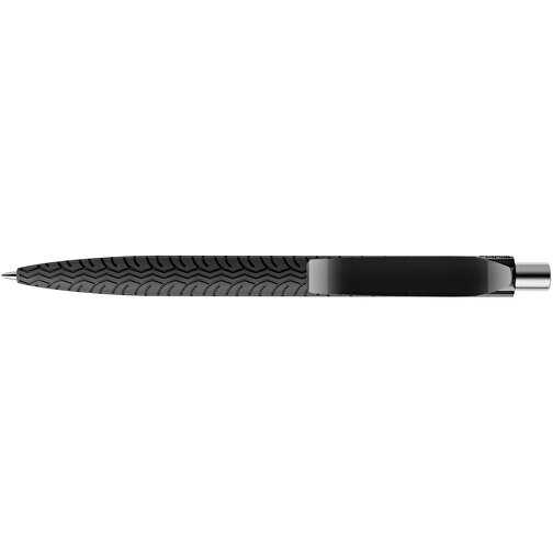 Prodir QS03 PRP Push Kugelschreiber , Prodir, schwarz/silber, Kunststoff/Metall, 14,10cm x 1,60cm (Länge x Breite), Bild 5