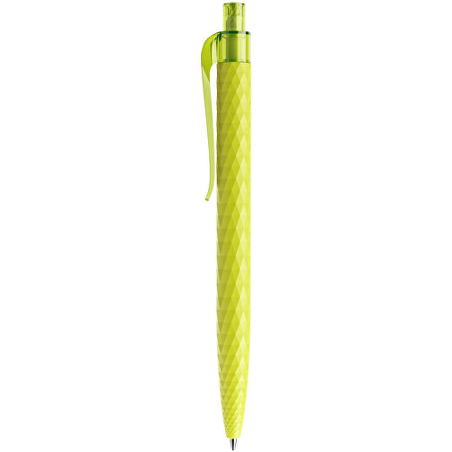 Prodir QS01 PRT Push Kugelschreiber , Prodir, gelbgrün, Kunststoff, 14,10cm x 1,60cm (Länge x Breite), Bild 2