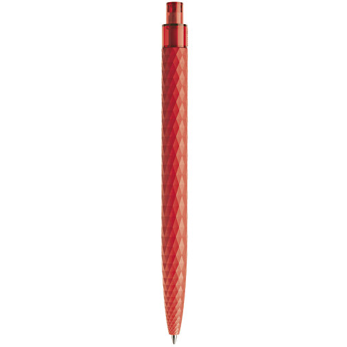 Prodir QS01 PRT Push Kugelschreiber , Prodir, rot, Kunststoff, 14,10cm x 1,60cm (Länge x Breite), Bild 3
