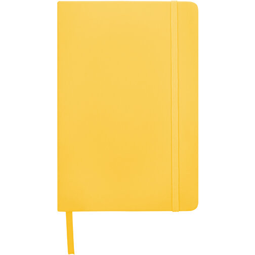 Spectrum A5 Hard Cover Notizbuch , gelb, PU Kunststoff, 21,10cm x 1,20cm x 14,00cm (Länge x Höhe x Breite), Bild 2