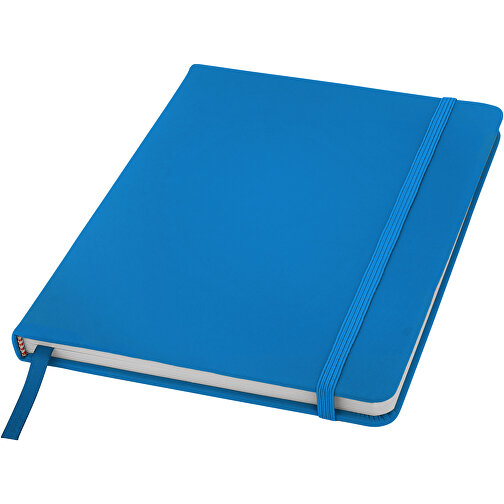 Spectrum A5 Hard Cover Notizbuch , hellblau, PU Kunststoff, 21,10cm x 1,20cm x 14,00cm (Länge x Höhe x Breite), Bild 1