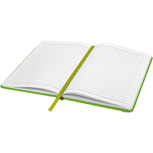 Spectrum A5 Hard Cover Notizbuch , lindgrün, PU Kunststoff, 21,10cm x 1,20cm x 14,00cm (Länge x Höhe x Breite), Bild 6