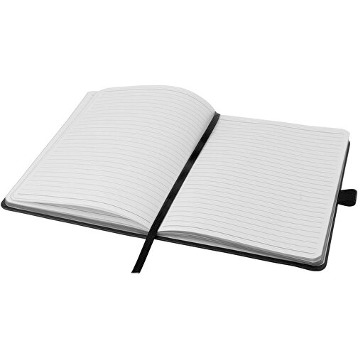 Colour-Edge A5 Hard Cover Notizbuch , schwarz, PU Kunststoff, 21,00cm x 1,10cm x 14,00cm (Länge x Höhe x Breite), Bild 3