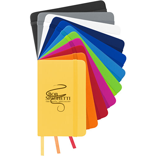 Spectrum A6 Hard Cover Notizbuch , orange, PU Kunststoff, 14,20cm x 1,00cm x 9,00cm (Länge x Höhe x Breite), Bild 9