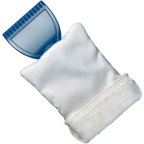 Eiskratzer 'Eishexe' Mit Handschuh , weiß, Textil, 30,00cm x 2,00cm x 17,50cm (Länge x Höhe x Breite), Bild 2