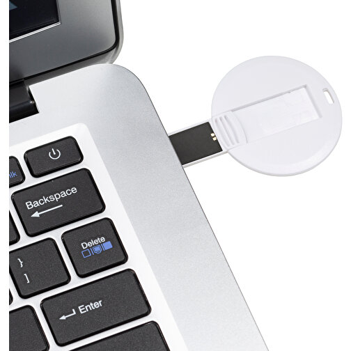 USB-Stick CHIP 2.0 8GB Mit Verpackung , Promo Effects MB , weiß MB , 8 GB , Kunststoff MB , 3 - 10 MB/s MB , , Bild 5