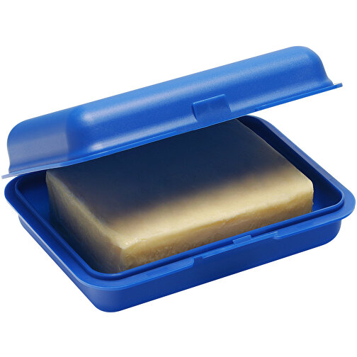 Brotdose/Butterdose , blau, PP, 15,30cm x 5,00cm x 10,60cm (Länge x Höhe x Breite), Bild 3