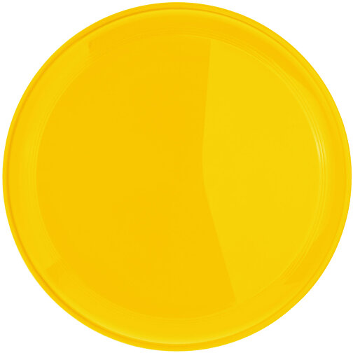 Wurfscheibe 'Jupiter' , gelb, PP, 2,50cm (Höhe), Bild 1