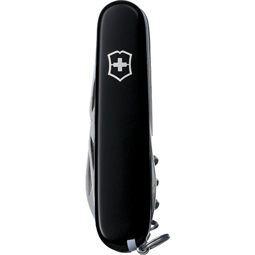 SPARTAN - Victorinox Schweizer Messer , Victorinox, schwarz, hochlegierter, rostfreier Stahl, 9,10cm x 1,50cm x 2,65cm (Länge x Höhe x Breite), Bild 1