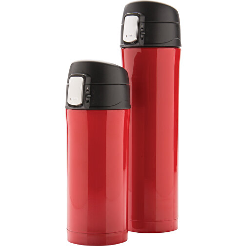 Easy Lock Vakuum Flasche, Rot , rot, Edelstahl, 25,50cm (Höhe), Bild 9