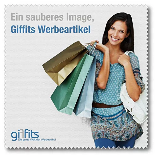 Chiffons en microfibre 250 g/m³, 15 x 15 cm avec étui, Image 1