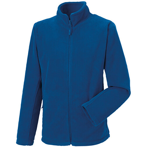 Outdoor Fleece Mit D. Reissverschluss , Russell, königsblau, 100 % Polyester, XL, , Bild 1