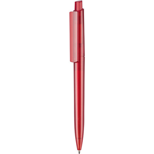 Kugelschreiber CREST FROZEN , Ritter-Pen, kirsch-rot-TR/FR, ABS-Kunststoff, 14,90cm (Länge), Bild 1